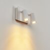Saeter Buiten muurverlichting LED Wit, 2-lichts, Bewegingsmelder