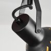 Racolo Plafondlamp Hout donker, 4-lichts