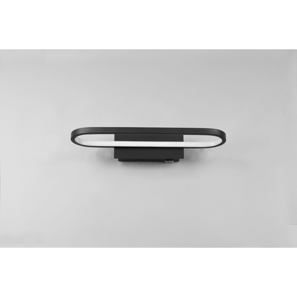 Trio-Leuchten Gianni Muurlamp LED Zwart, 1-licht