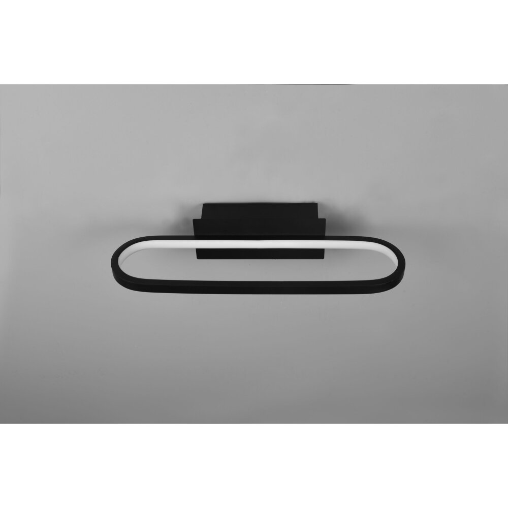 Trio-Leuchten Gianni Muurlamp LED Zwart, 1-licht
