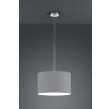 Trio-Leuchten Hotel Hanglamp Nikkel mat, 1-licht