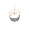 Trio-Leuchten Hotel Hanglamp Nikkel mat, 1-licht
