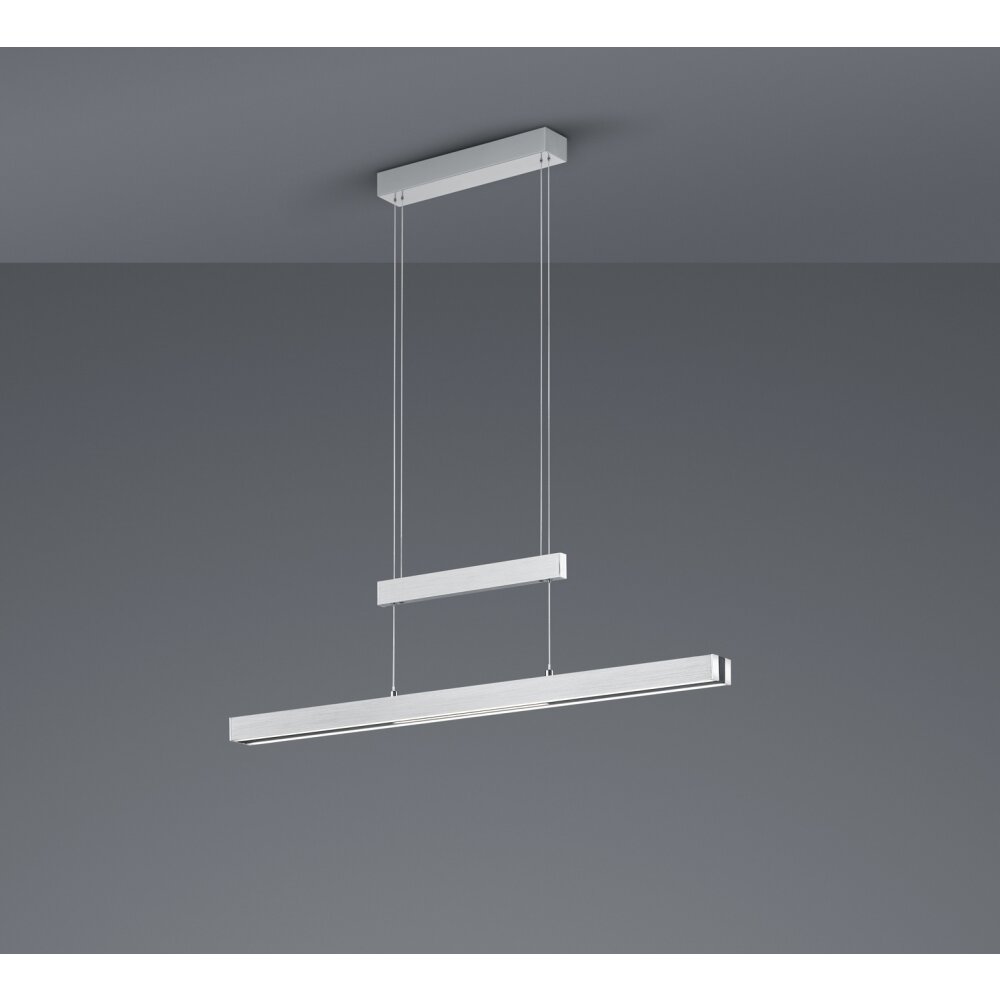 Trio-Leuchten Trajan Hanglamp LED Aluminium, 1-licht
