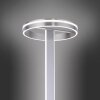 Paul-Neuhaus Q-VITO Staande lamp LED Staal geborsteld, 3-lichts, Afstandsbediening