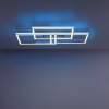 Paul-Neuhaus HELIX Plafondlamp LED Aluminium, 6-lichts, Afstandsbediening