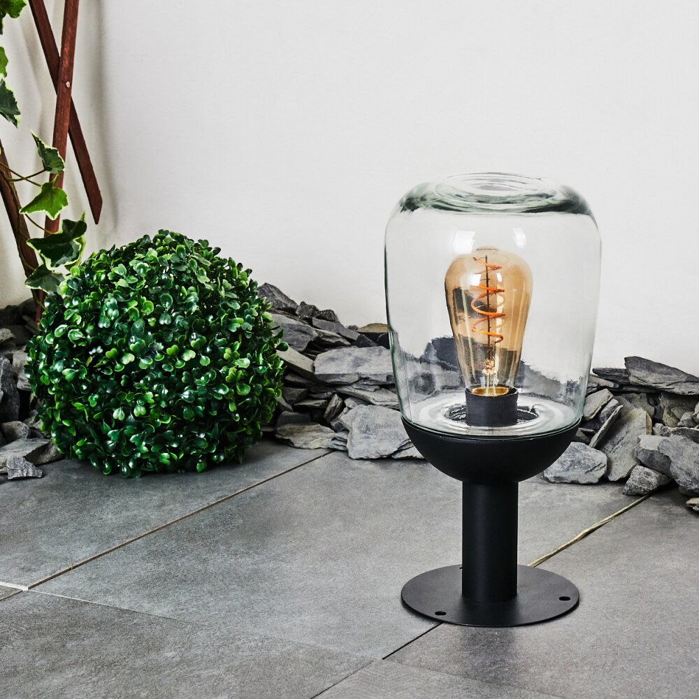 Ystheim Padverlichting Zwart, 1-licht