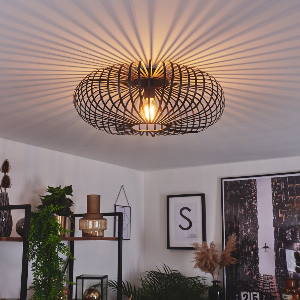 Oravi Plafondlamp Zwart, 1-licht main product photo