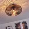 Oravi Plafondlamp Zwart, 1-licht