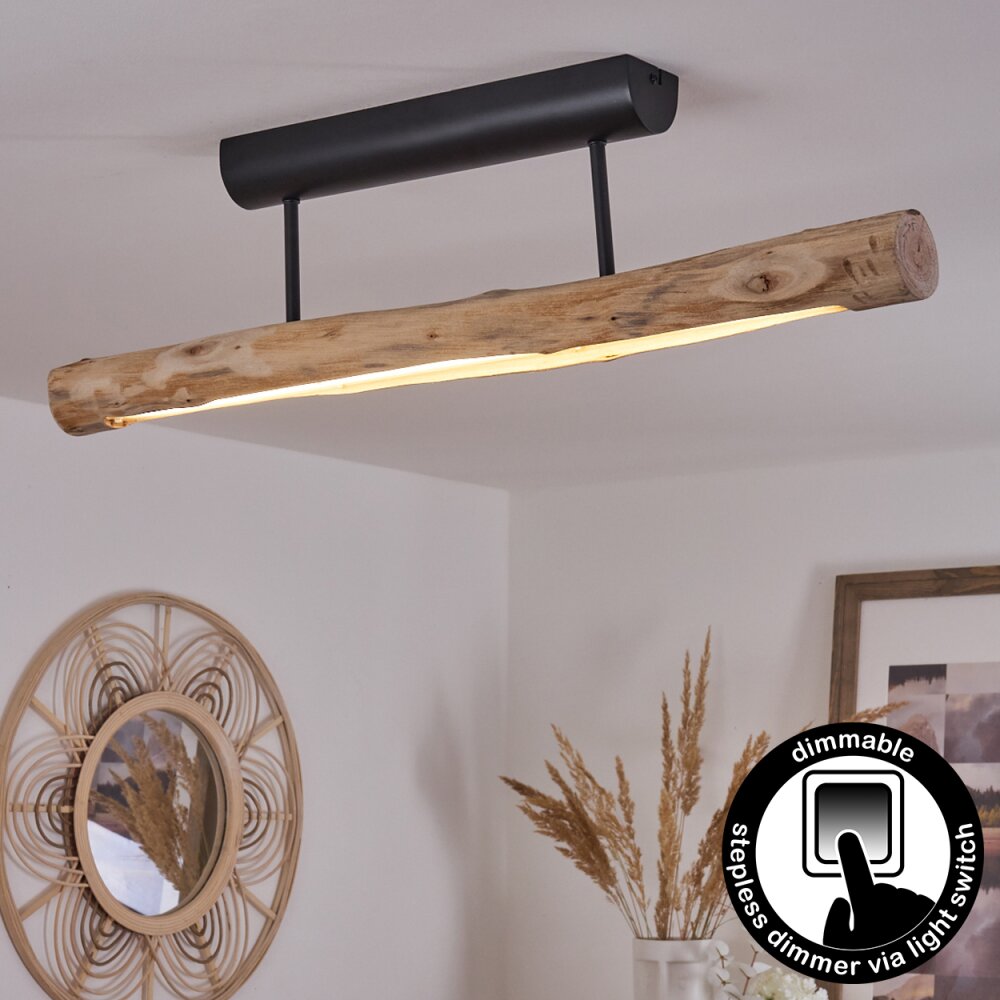 Winterthur Plafondlamp LED Zwart, 1-licht main product photo
