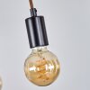Larifano Hanglamp Bruin, Zwart, 4-lichts Larifano Hanglamp Bruin, Zwart, 4-lichts