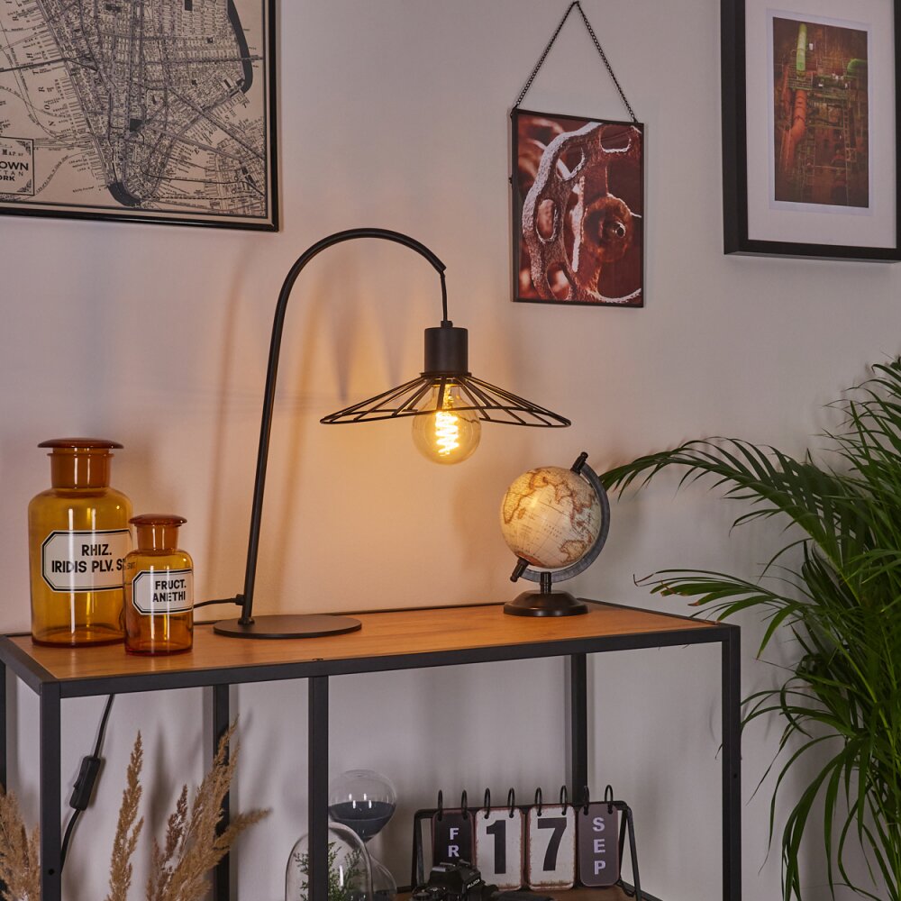 Daesi Tafellamp Zwart, 1-licht main product photo