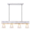 Globo CHARLY Hanger Transparant, 4-lichts
