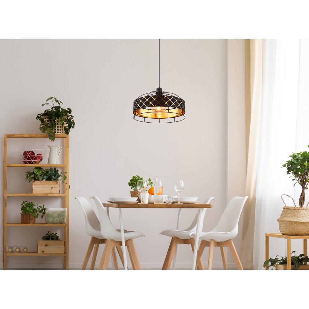 Globo BLANCA Hanger Zwart, 1-licht main product photo