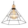 Globo HELENE Hanger Zwart, 1-licht
