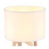 Globo MORITZ Tafellamp Bruin, Zilver, 1-licht
