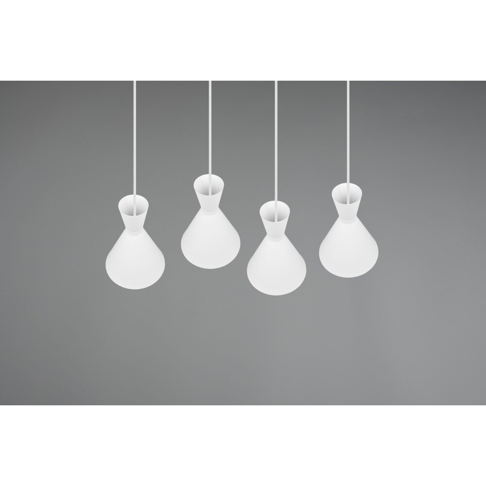 Reality Enzo Hanglamp Wit, 4-lichts
