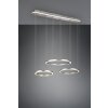 Trio-Leuchten Morrison Hanglamp LED Nikkel mat, 1-licht