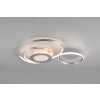 Trio-Leuchten Jive Plafondlamp LED Nikkel mat, 1-licht, Afstandsbediening