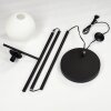 Hogatza Staande lamp Zwart, 1-licht
