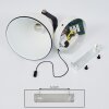 Selki Muurlamp Zwart, Wit, 1-licht