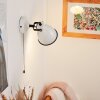 Selki Muurlamp Zwart, Wit, 1-licht