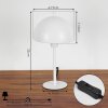 Kaitulai Tafellamp Wit, 1-licht