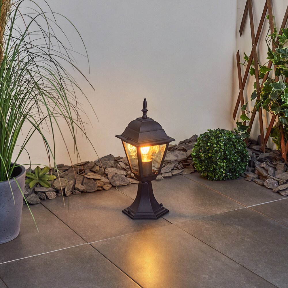 Naofe Padverlichting Zwart, 1-licht
