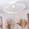 Wemude Plafondlamp Wit, 1-licht
