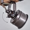 Pehefito Plafondlamp Bruin, Grijs, Zwart, 1-licht