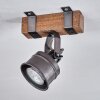 Pehefito Plafondlamp Bruin, Grijs, Zwart, 1-licht