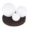 Globo MAMBA Tafellamp LED Grijs, 1-licht
