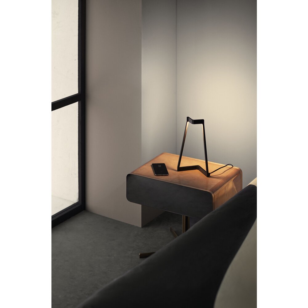 Mantra MINIMAL Tafellamp LED Zwart, 1-licht main product photo