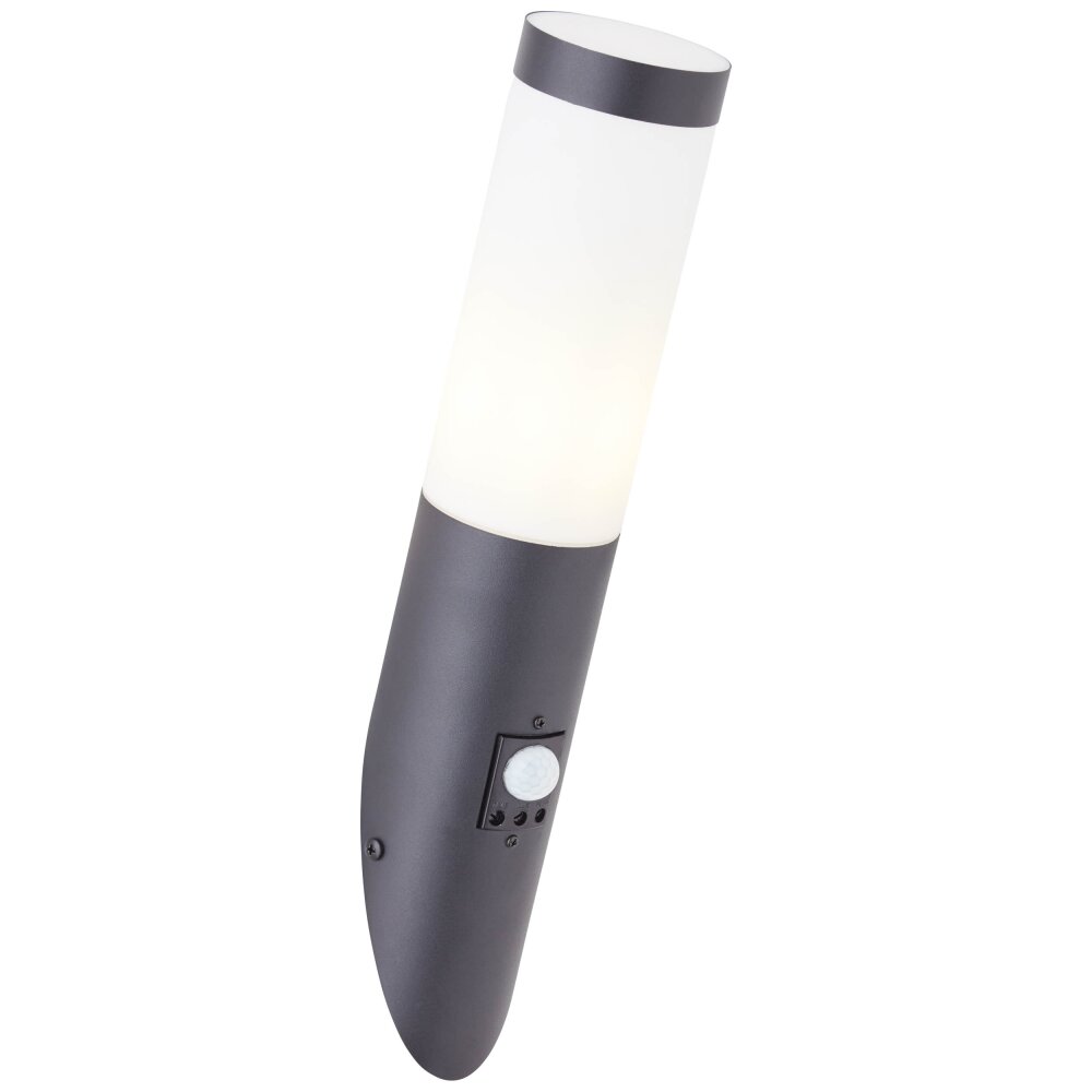 Brilliant-Leuchten Dody Buiten muurverlichting Zwart, 1-licht, Bewegingsmelder main product photo