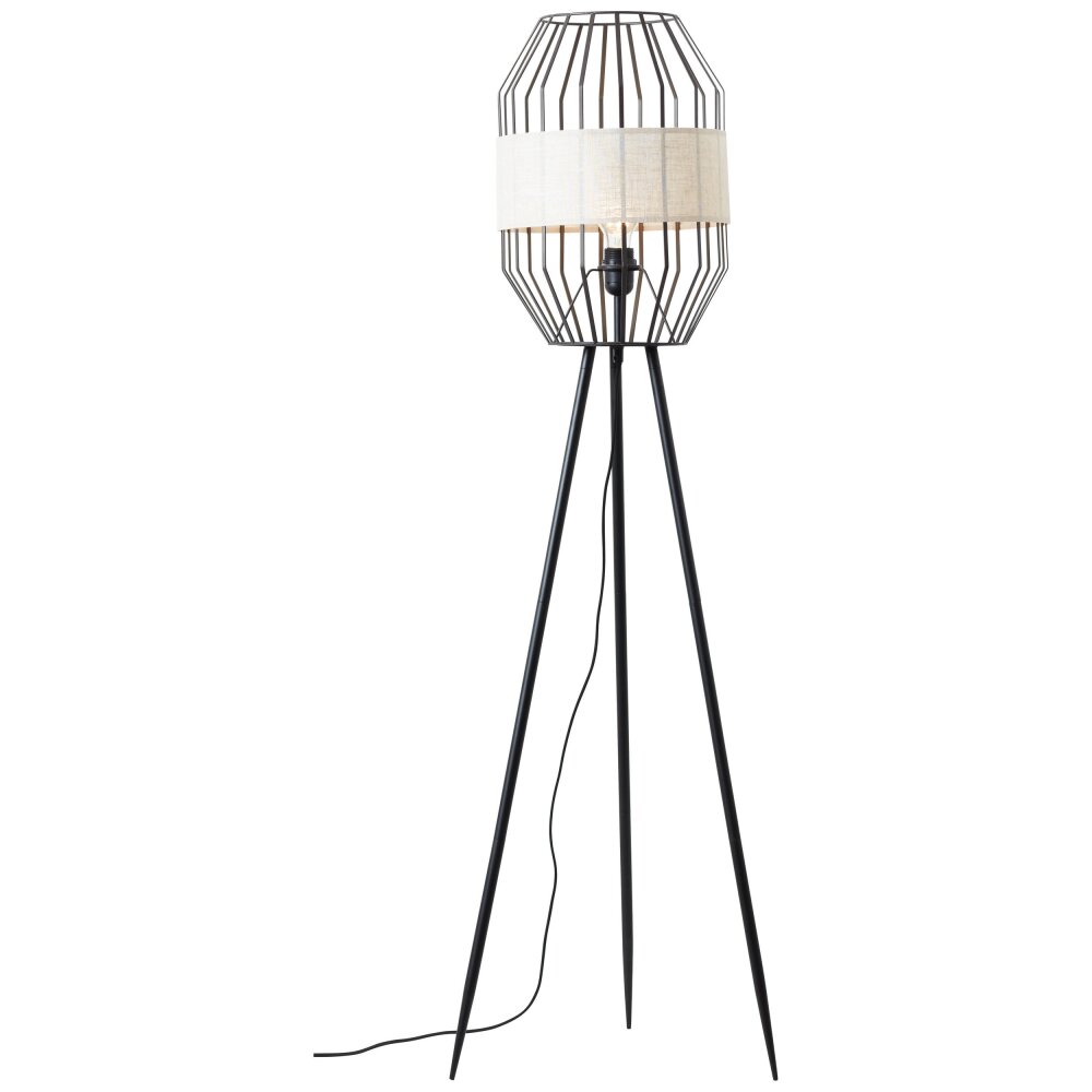 Brilliant-Leuchten Slope Staande lamp Zwart, 1-licht main product photo