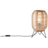 Brilliant-Leuchten Tanah Tafellamp Zwart, 1-licht