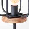 Brilliant-Leuchten Tosh Staande lamp Natuurlijke kleuren, Zwart, 1-licht