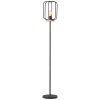 Brilliant-Leuchten Tosh Staande lamp Natuurlijke kleuren, Zwart, 1-licht
