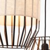 Brilliant-Leuchten Slope Hanglamp Zwart, 3-lichts