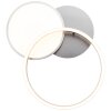 Brilliant-Leuchten Virtus Plafondlamp LED Zilver, 1-licht