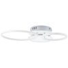 Brilliant-Leuchten Virtus Plafondlamp LED Zilver, 1-licht