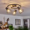 Gullspang Plafondlamp Antraciet, Chroom, 3-lichts Gullspang Plafondlamp Antraciet, Chroom, 3-lichts