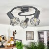 Gullspang Plafondlamp Antraciet, Chroom, 3-lichts Gullspang Plafondlamp Antraciet, Chroom, 3-lichts