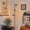 Verbania Staande lamp Zwart, 3-lichts