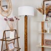 Continent Staande lamp Natuurlijke kleuren, Zwart, 1-licht
