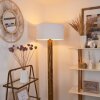 Continent Staande lamp Natuurlijke kleuren, Zwart, 1-licht