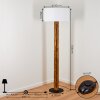 Continent Staande lamp Natuurlijke kleuren, Zwart, 1-licht