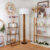 Continent Staande lamp Natuurlijke kleuren, Zwart, 1-licht