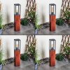 Kiwalik Padverlichting Hout donker, Zwart, 1-licht