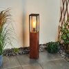 Kiwalik Padverlichting Hout donker, Zwart, 1-licht
