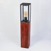 Kiwalik Padverlichting Hout donker, Zwart, 1-licht